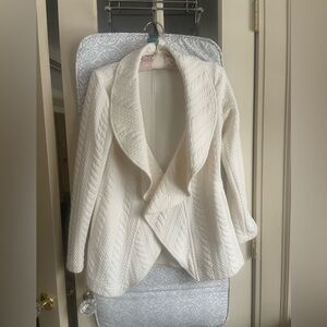 Sara Campbell Ivory Quilted Jacket
